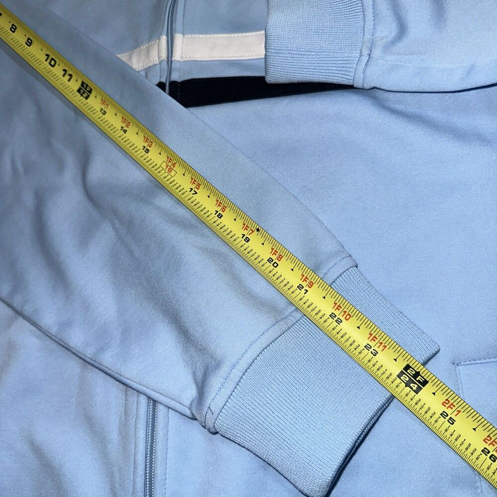 Ecko Unltd Jacket Men's XL Blue Full Zip Collared Embroidered - Picture 7 of 9